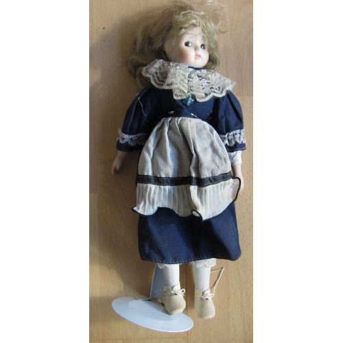  Unbranded Beautiful Porcelain Doll Doll Girl Collector Rare Porcelain Head 46 High