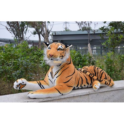  Unbranded Fancytrader 67 Life Size Huge Giant Plush Stuffed Tiger Emulational Toy Animal