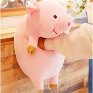 Unbranded Big Soft Piggy Plush Toys Giant 35inch Kawaii Stuffed Animal Pig Pillow Doll
