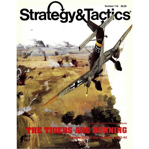  Unbranded STRATEGY & TACTICS 118 - THE TIGERS ARE BURNING - MINT AND UNPUNCHED