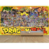 Unbranded DRAGON BALL ALL CHARACTERS XL POSTER HUGE KIDS MASSIVE ROOM CHILDREN