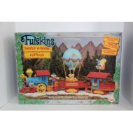 Unbranded Furskins Bears Moody Hollow Express Train Set. Never used in box. Vintage 1986