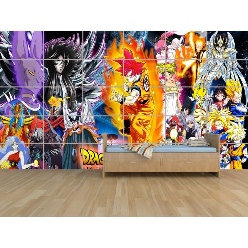  Unbranded DRAGON BALL Z SANGOKU GIANT POSTER HUGE KIDS MASSIVE ROOM CHILDREN ROOM KIDS