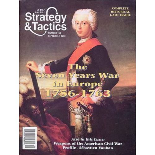  Unbranded STRATEGY & TACTICS MAGAZINE NUMBER 163 THE SEVEN YEARS WAR IN EUROPE - UNPUNCHED