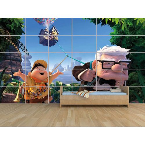  No data UP MOVIE DISNEY PIXAR THE TOP JUNGLE GIANT POSTER ROOM CHILDREN ROOM KIDS