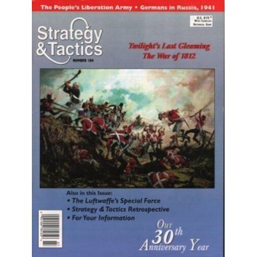  Unbranded STRATEGY & TACTICS 184 - TWILIGHTS LAST GLEAMING - MINT AND UNPUNCHED