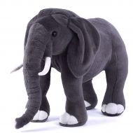 Unbranded Giant Plush Simulation Elephant Toy 75cm Kid Soft Stuffed Doll New Fancytrader