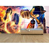 Unbranded SONIC GALAXY GIANT POSTER HUGE KIDS MASSIVE ROOM CHILDREN ROOM KIDS