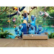 Unbranded RIO DISNEY MOVIE JUNGLE HUGE GIANT POSTER ROOM CHILDREN ROOM KIDS