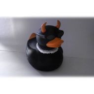 Toys & Hobbies RARE - Axe Rubber Evil Devil Duck Ducky Duckie Toy -NEW