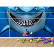 No data NEMO HUGE SHARK BIG SHARK GIANT POSTER ROOM CHILDREN ROOM KIDS