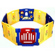 Unbranded New Baby Playpen Kids 8 Panel Safety Play Center Yard Home Indoor Outdoor Pen