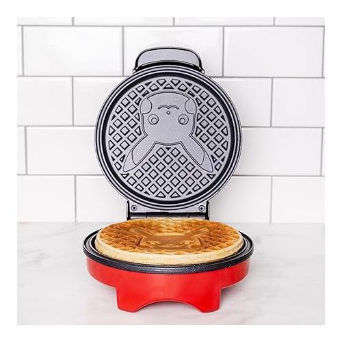  Uncanny Brands Pokemon Waffle Maker - Make Pikachu Waffles - Kitchen Appliance