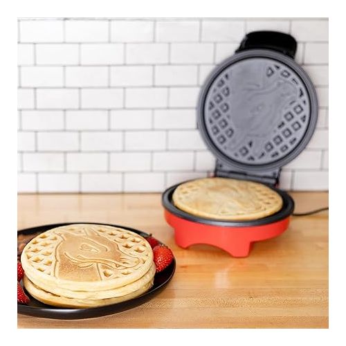  Uncanny Brands Pokemon Charizard Waffle Maker - Make Bounty Charizard Waffles - Kitchen Appliance