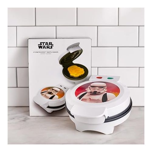  Star Wars Stormtrooper Waffle Maker- Star Wars Icon On Your Waffles- Waffle Iron