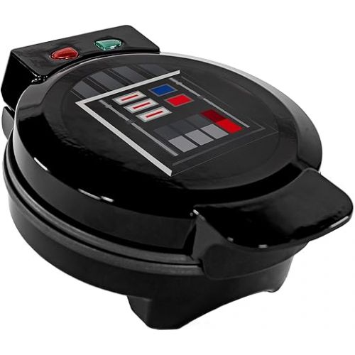  Uncanny Brands Star Wars Darth Vader Waffle Maker- The Sith Lord On Your Waffles- Waffle Iron