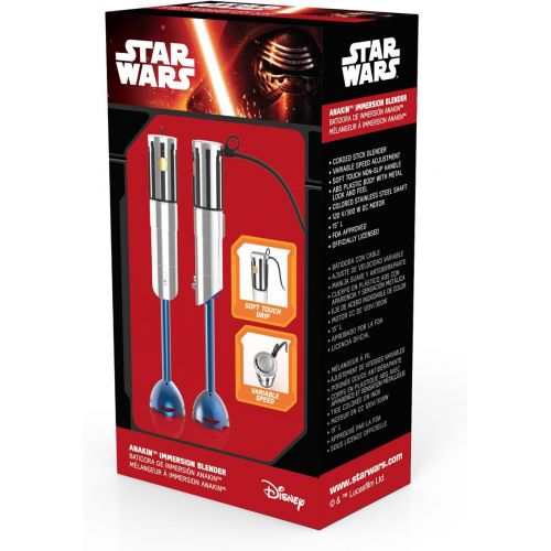  [아마존베스트]Uncanny Brands Star Wars Lightsaber Hand Blender- Mix It Up Like a Jedi