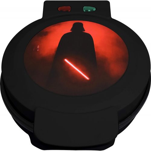  [아마존베스트]Uncanny Brands Darth Vader Waffle Maker- Sith Lord On Your Waffles- Waffle Iron