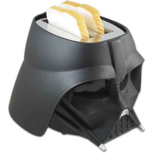 제네릭 Generic Sleek Design Star Wars Darth Vader Toaster with all-black exterior toaster