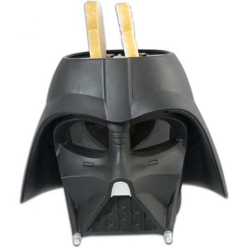 제네릭 Generic Sleek Design Star Wars Darth Vader Toaster with all-black exterior toaster