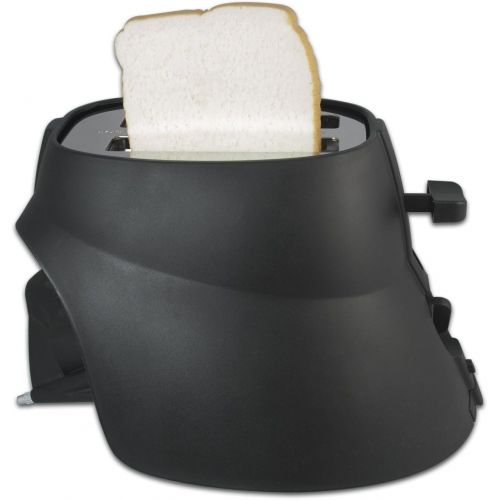 제네릭 Generic Sleek Design Star Wars Darth Vader Toaster with all-black exterior toaster