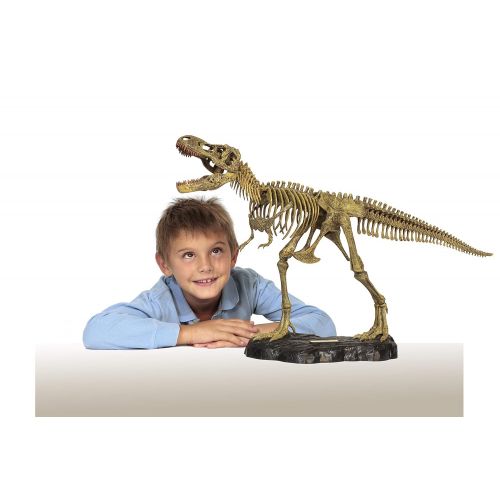  Uncle Milton Dr. Steve Hunters - T. Rex Replica Skeleton - 21Piece - 1: 15 Scale - 30 - Scientific Educational Toy