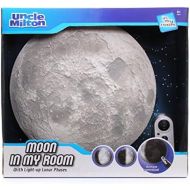 Moon In My Room Remote Control Wall Decor Night Light - Uncle Milton