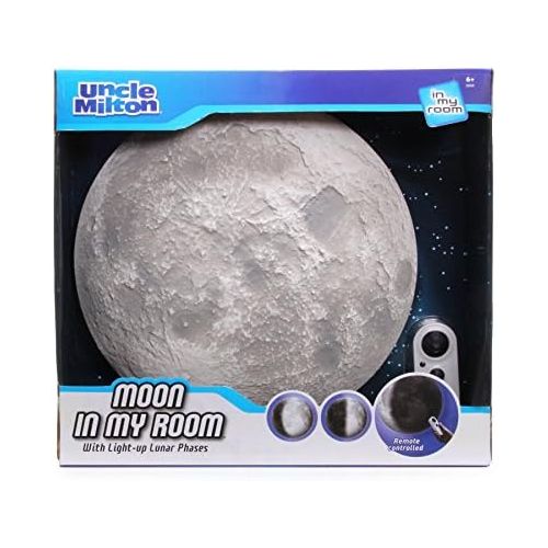  Moon In My Room Remote Control Wall Decor Night Light - Uncle Milton