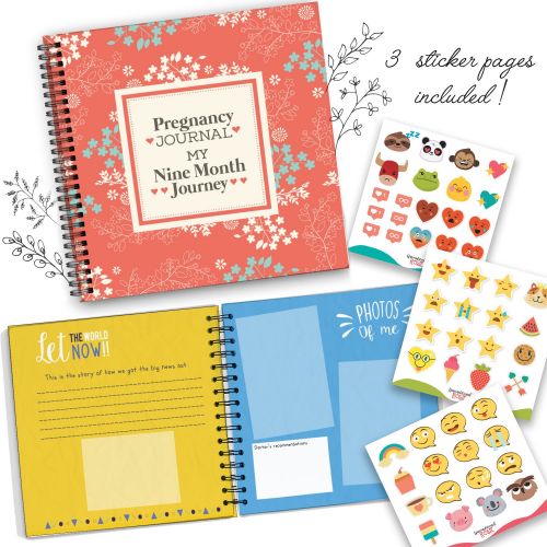  [아마존베스트]Unconditional Rosie My 9 Month Journey Pregnancy Journal and Baby Memory Book - Baby Scrapbook and Photo...