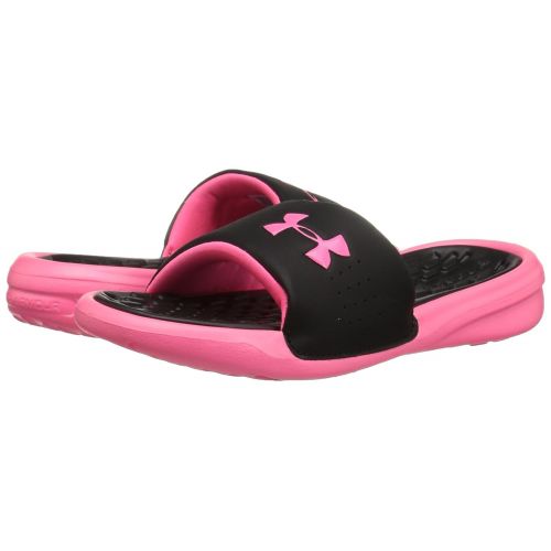  Under+Armour Under Armour Kids Playmaker Fixed Strap Slide Sandal