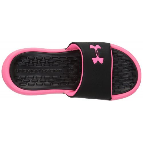  Under+Armour Under Armour Kids Playmaker Fixed Strap Slide Sandal