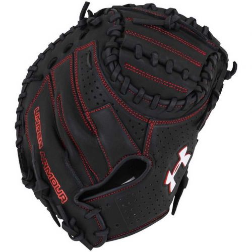 언더아머 Under Armour YOUTH Deception Series Catchers Baseball Glove BlackRed. UACM-200Y