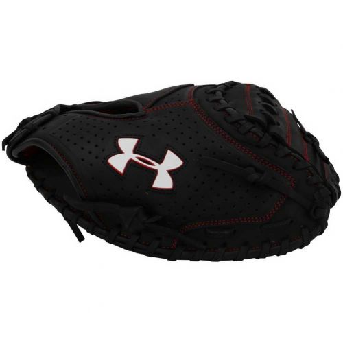 언더아머 Under Armour YOUTH Deception Series Catchers Baseball Glove BlackRed. UACM-200Y