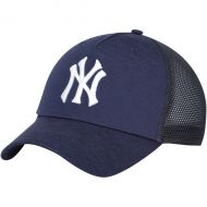 Men's New York Yankees Under Armour Navy Twist Closer Trucker Performance Adjustable Hat