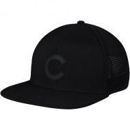 Men's Chicago Cubs Under Armour Black Supervent Team Logo Adjustable Hat