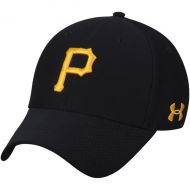 Men's Pittsburgh Pirates Under Armour Black Blitzing Performance Adjustable Hat