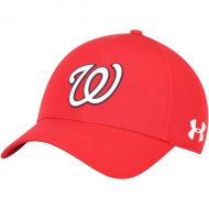 Men's Washington Nationals Under Armour Red MLB Driver Cap 2.0 Adjustable Hat