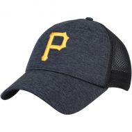 Men's Pittsburgh Pirates Under Armour Black Twist Closer Trucker Performance Adjustable Hat