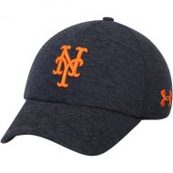 Women's New York Mets Under Armour Heathered Navy Twisted Renegade Adjustable Hat