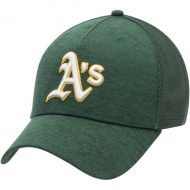 Men's Oakland Athletics Under Armour Green Twist Closer Trucker Performance Adjustable Hat