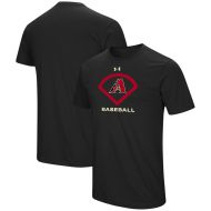 Arizona Diamondbacks Under Armour Performance Icon T-Shirt - Black