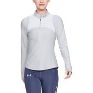 Under Armour Women's Qualifier Hybrid 1/2 Zip Warm-Up Top