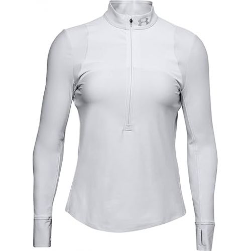 언더아머 Under Armour Women's Qualifier Hybrid 1/2 Zip Warm-Up Top