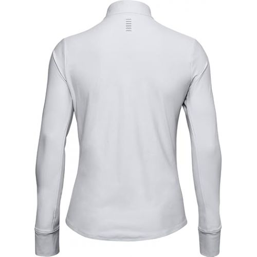 언더아머 Under Armour Women's Qualifier Hybrid 1/2 Zip Warm-Up Top