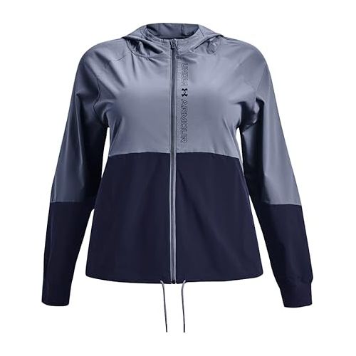 언더아머 Under Armour Women's Woven Full Zip Jacket