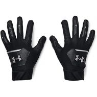 Under Armour Boys Clean Up 21 Gloves , Black (002)/Graphite , Youth Large