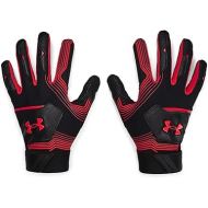 Under Armour Boys Clean Up 21 Gloves , Black (007)/White , Youth Medium