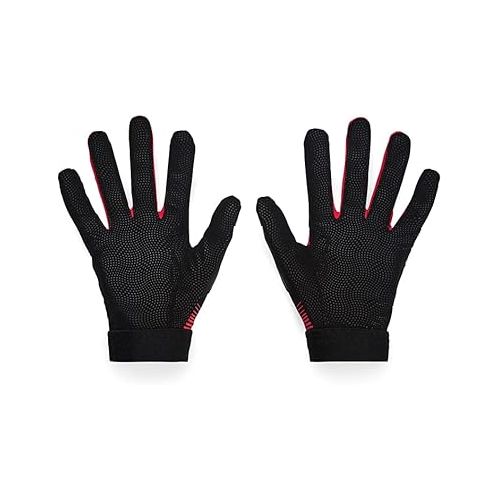 언더아머 Under Armour Boys Clean Up 21 Gloves , Black (007)/White , Youth Medium