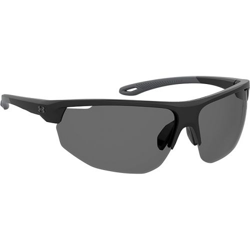 언더아머 Under Armour Men's UA 0002/G/S Special Shape Sunglasses, Matte Black/Copper, 71mm, 9mm