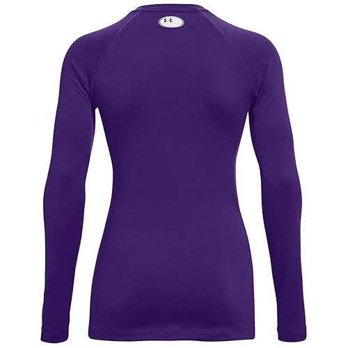 언더아머 Women's Authentics Long Sleeve Crew Neck T-Shirt